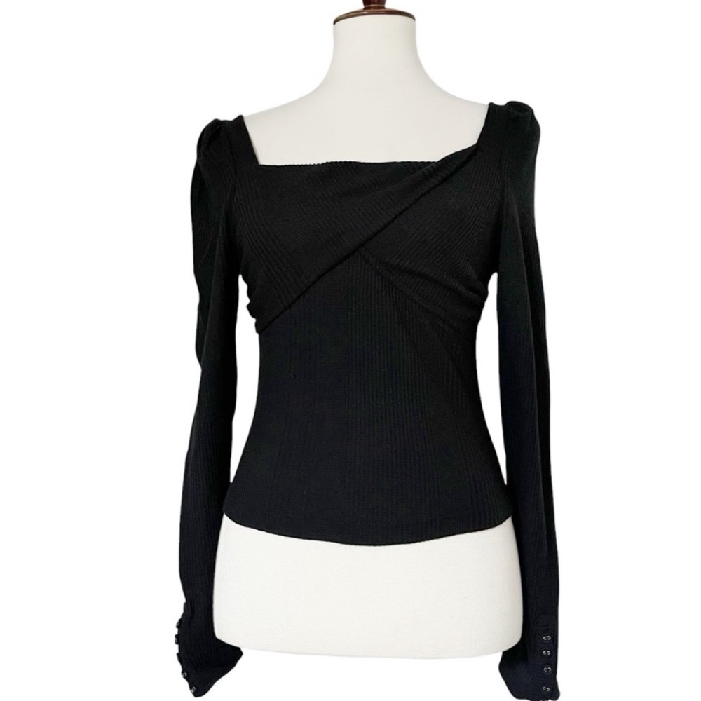 Free People Wanna Be loved Top In Black Size‎ XS